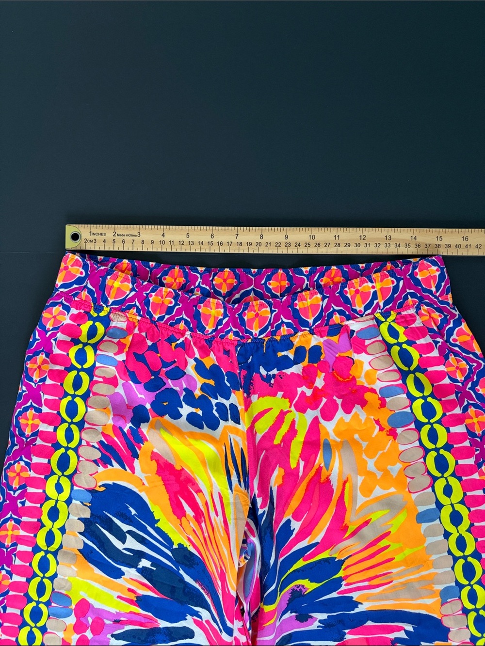Lilly Pulitzer Lisbeth Wide-Leg Crop Pant - Picture 8 of 9